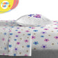 Sunny Side Up Butterfly Toddler Comforter Set - 4 Piece Toddler Bedding Includes Comforter, Sheets & Pillow Cover - Super Soft P