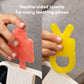 Frida Baby Teething Relief Not-Too-Cold-to-Hold Baby Teether, Valentines Day Gifts for Kids, BPA-Free Silicone Teething Toys