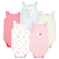 Hudson Baby Unisex Baby Cotton Sleeveless Bodysuits, Llama, 0-3 Months
