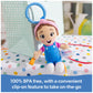 Ms. Rachel Official Sensory Take-Along Toy, Baby Swing & Baby Stroller Teething Toys with Rattle & Clip, Toddler Toys for Girls