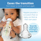 Dr. Brown'S Natural Flow Anti-Colic Options+ Narrow Baby Bottle, Bear & Owl, 8 Oz/250 Ml, With Level 1 Slow Flow Nipple, Bpa Fre