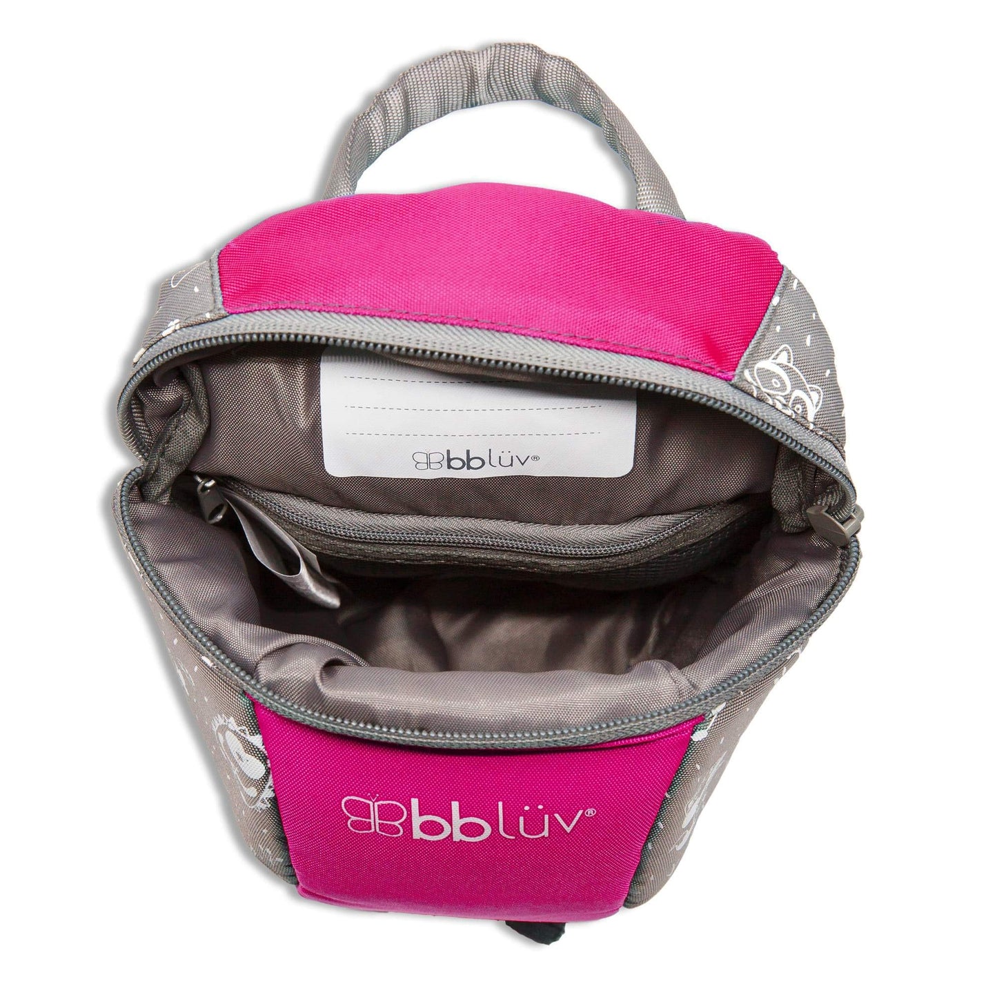 Bblv - Pk - Toddler Backpack With Adjustable Reins, Little Kids Anti-Lost Travel Bag Harness Reins, Lightweight Fits Snacks And
