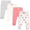 Hudson Baby Unisex Baby Cotton Pants And Leggings Girl Forest, 18-24 Months