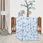 Trance Home Linen Pure Cotton Reversible Dohar Toddler Size | Ac Quilt For Babies | Infants  New Born Blanket | Soft LightWeig