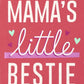 The Children'S Place Baby Toddler Girls Short Sleeve Graphic T-Shirt 2-Pack, Mama'S Little Bestie/Mommy Makes Me Smile, 5T