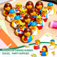 Deekin 24 Pcs Teacher Themed Party Favors Rubber Ducks 2 Inch School Educator Events Award Gifts for Teacher Appreciation Cute I