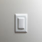 Qdos Safety Stayput Double Outlet Plug Cover - One Plug Covers Both Outlets! Secure Fit And Beveled Edges Prevent Small Fingers