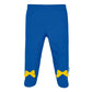 Nfl Baby Girls' 3Pc Bodysuit, Footed Pant, & Cap Set, Los Angeles Rams, 6-9 Months