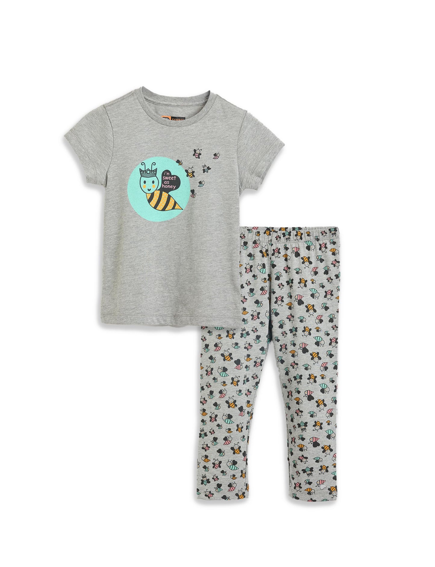 Amazon Brand  Jam & Honey Girls Pyjama Set AW20KGSLHS01 Multicolor 11 23 Years