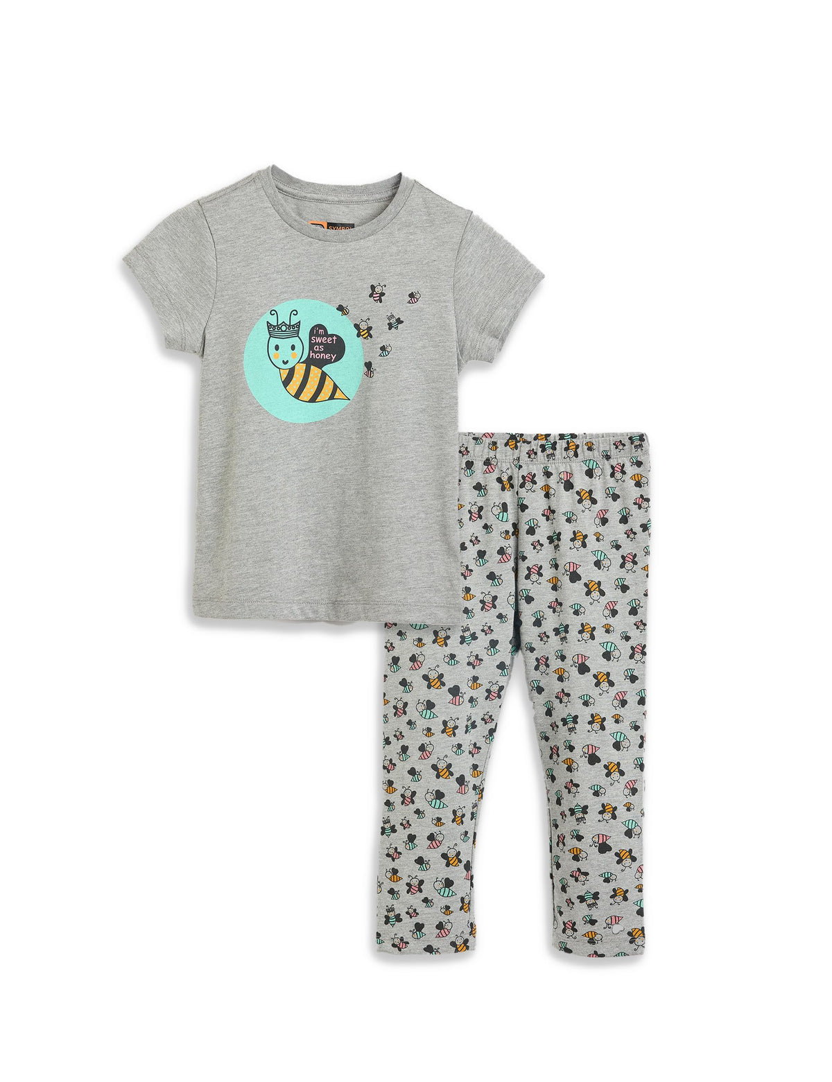 Amazon Brand  Jam & Honey Girls Pyjama Set AW20KGSLHS01 Multicolor 11 34 Years