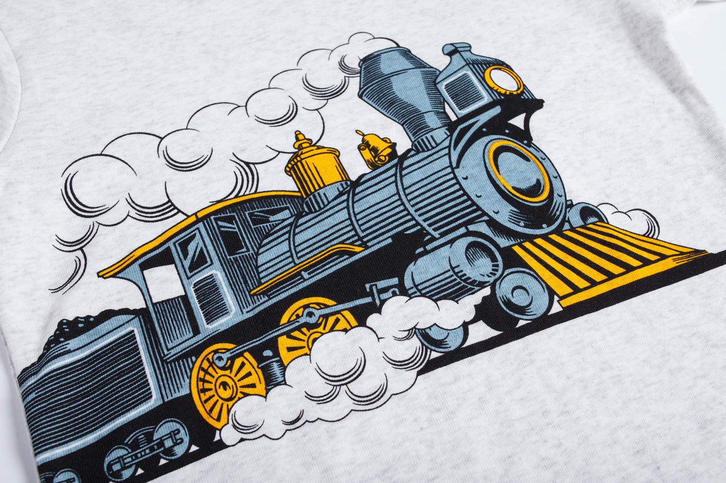 Little Boys Pajamas For Toddler Clothes Set Train Truck Sleepwear Long Sleeve 100% Cotton 2 Piece Kids Pjs Size 4T