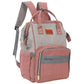 1St Step Smart And MultiFunctional Diaper Bag (Pink 2)