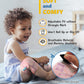 Simply Kids Baby Crawling Knee Pads (2 Pairs), Rodilleras para Bebe - Comfortable Knee Protector for Toddler, Infant, Girl, Boy,