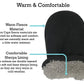 N'Ice Caps Little Kids And Baby Easy-On Sherpa Lined Fleece Mittens - 2 Pair Pack (Black/Charcoal Pack, 2-3 Years)