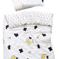 Meju Cow Milk Bottle 100% Cotton Duvet Cover 43' X 59' + Pillowcase 13' X19' Bedding Set With Zipper Closure For Baby Toddle