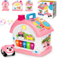 Montessori Toys for 1 Year Old Girls, Christmas First 1st Birthday Gifts for Girls, Musical Learning House Baby Toys for Ages 6 