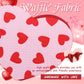 Yanjie Baby Headband Bow Large Hair Bows Red Headband Wide Newborn Bows Pink Heart Handmade Hairbands Hair Accessories Gift Infa