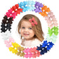 40Pcs 2 Inch Baby Hair Bows Clips For Girls Grosgrain Ribbon Fully Lined Infant Hair Clips Accessories For Baby Girls Newborns T