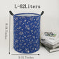 Kunro Large Storage Basket Toy Box Laundry Bag Foldable Hamper Clothes Kids Gift Organizer Chest Waterproof Coating Organizer Bi