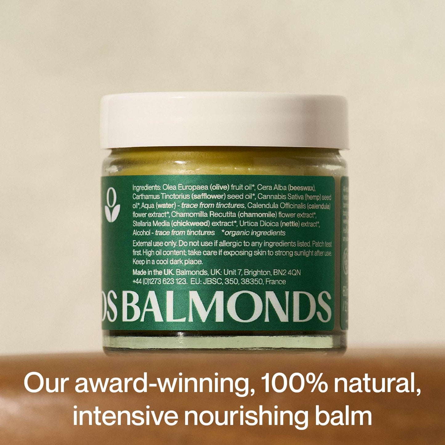 Balmonds Skin Salvation 21 Fl Oz (60 Ml) - Salve For Dry, Itchy Skin, Diaper Rash & Eczema - All-Purpose Intensive Moisturizer W
