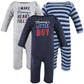 Hudson Baby Unisex Baby Cotton Coveralls, Mommys Little Boy, 3-6 Months