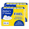 Fixel Baby Diapers Pants Double Xl Xxl Size Pack Of 2 (52 Pieces)
