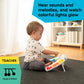 Baby Einstein Glow & Discover Light Bar Musical Toy, Activity Station, Sitting Up and Tummy Time Toy, Color and Animal Learning