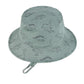 Durio Sun Hat Summer Sun Protection Bucket Hat Beach Sun Hats For Baby Upf 50+ Bucket Hats For Baby B Seaweed Blue Dinosaur 2-4T