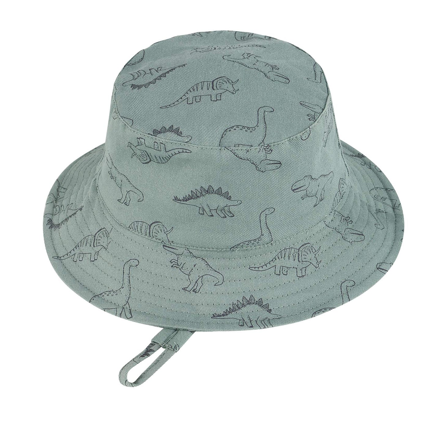 Durio Sun Hat Summer Sun Protection Bucket Hat Beach Sun Hats For Baby Upf 50+ Bucket Hats For Baby B Seaweed Blue Dinosaur 2-4T