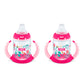 Nuk Learner Cup, 5Oz, 2-Pack, Flowers - Bpa Free, Spill Proof Sippy Cup