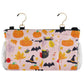 Burbuja Cute Halloween Elements Bedside Caddy Hanging Storage Organizer with 2 Straps and Hooks for Home College Dorm Bunk Bed H