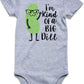 Unicomidea Newborn Boys Cotton Clothes Short Sleeves Baby Rompers I'M Kind Of A Big Dill Bodysuit 0-3 Months Clothes Bodysuit