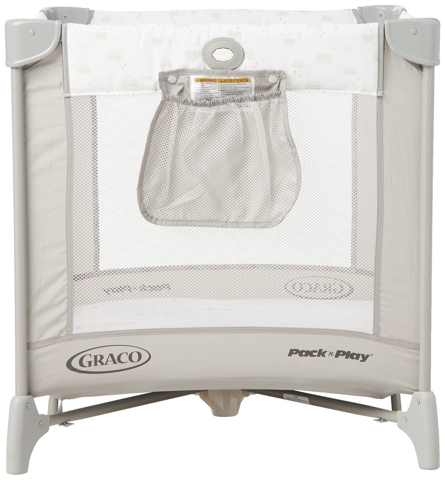Graco Pack n Play Portable Playard, Reign with Compact Fold and Mesh Storage
