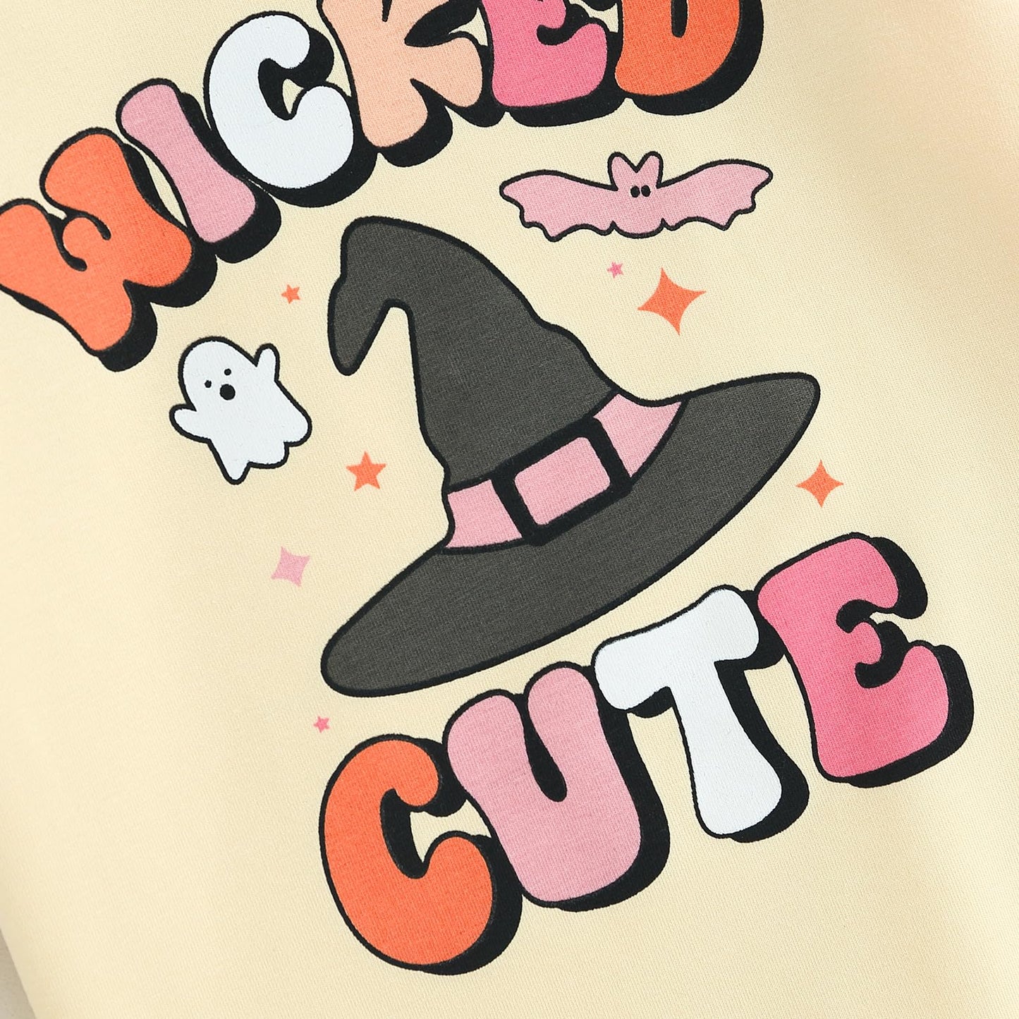 Boebnozcv Toddler Baby Girl Halloween Sweater Shirt Long Sleeve Pumpkin Letter Print Oversized Straight Dress Sweatshirt Top (Wi
