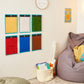ODOXIA Sensory Mats for Autistic children  Sensory Tiles for Kids  Sensory Wall Panel  Multi-Sensory Exploration  Sensory Toys