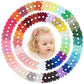 Doboi Hair Clips 100Pcs 2' Infant Grosgrain Boutique Ribbon Mini Bows For Girls Teens Infants Kids Toddlers Newborn - 50 Pairs