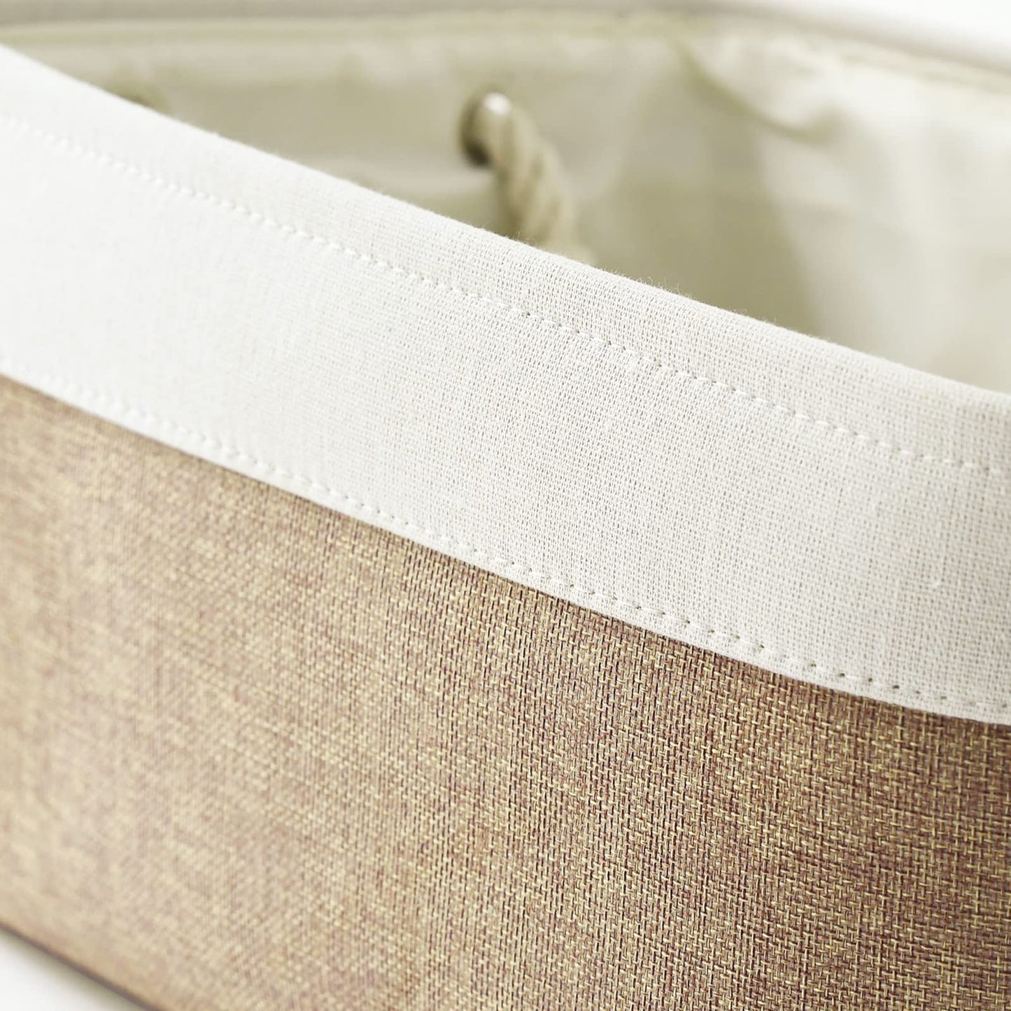 Sacyic Fabric Storage Baskets Rectangular Baskets Baskets For Organizing Fabric Basket For Shelves Decorative Baskets For Toys E