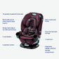 Graco Turn2Me 3-in-1 Convertible Car Seat, London, featuring Headrest and Harness Adjust, Easy Installation and Steel Reinforced