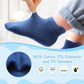 Hyzgb Toddler Socks Boys With Non Slip Grips 3T-4T-5T 12 Pairs Cotton Ankle Gripper Socks For Toddler Little Kids 3-4-5 Years Ol