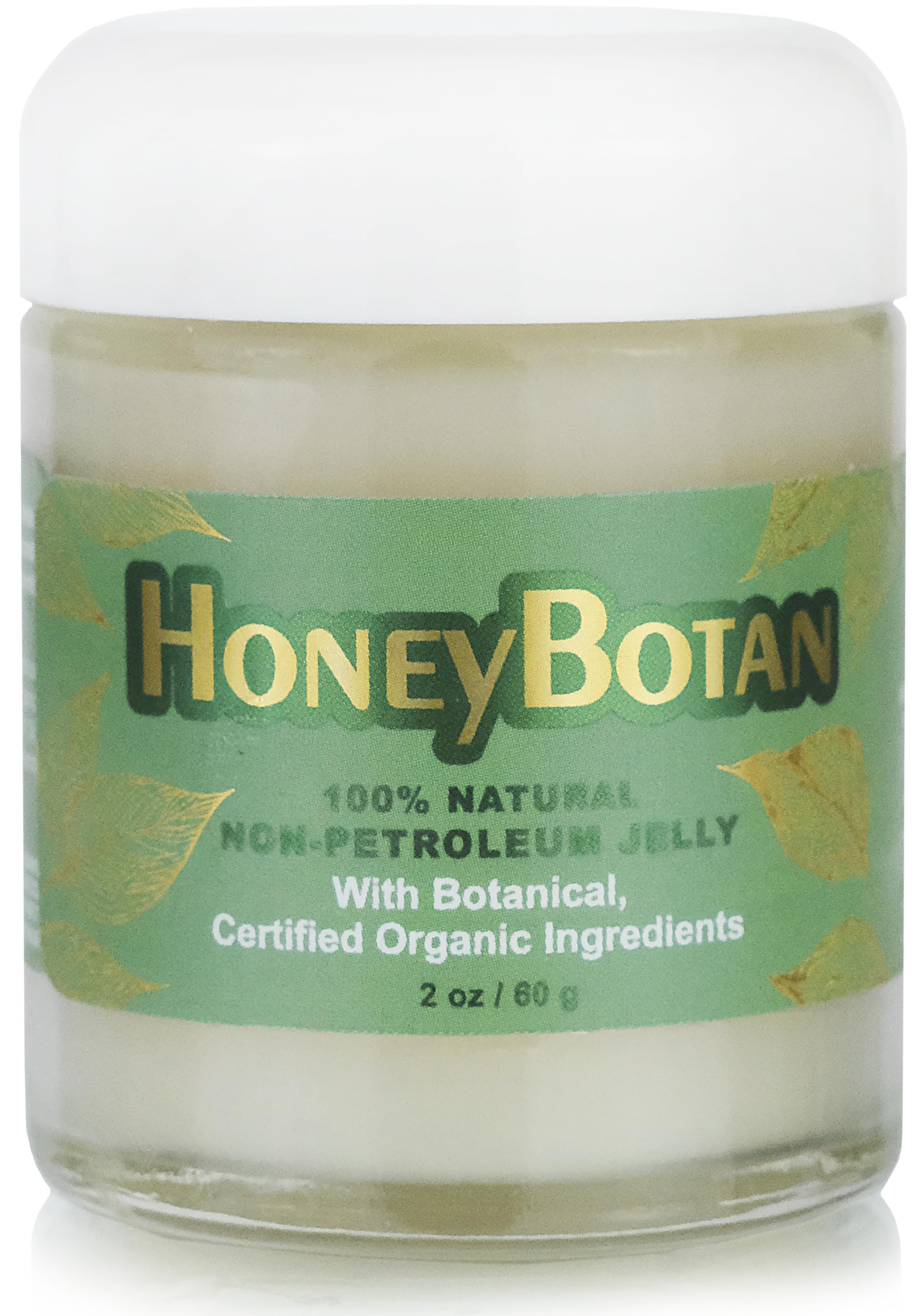 Honeybotan - 100% Natural Skin Balm With Organic Ingredients - Petroleum Jelly Alternative For Lips, Hands, Baby Care, Makeup Re