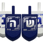 Hanukkah Dreidels - Blue And White Wooden Dreidel - 30 Pack Medium - Dreidels In Bulk - Hand Painted - Game Instructions Include