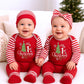 My 1st Christmas Cotton Romper