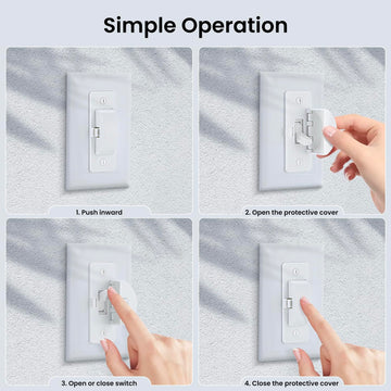 Roxiuc Switch Cover-Light Switch Cover-Light Switch Cover Guard-Light Switch Guard-Light Switch Cover Child Proof-Child Proof Li