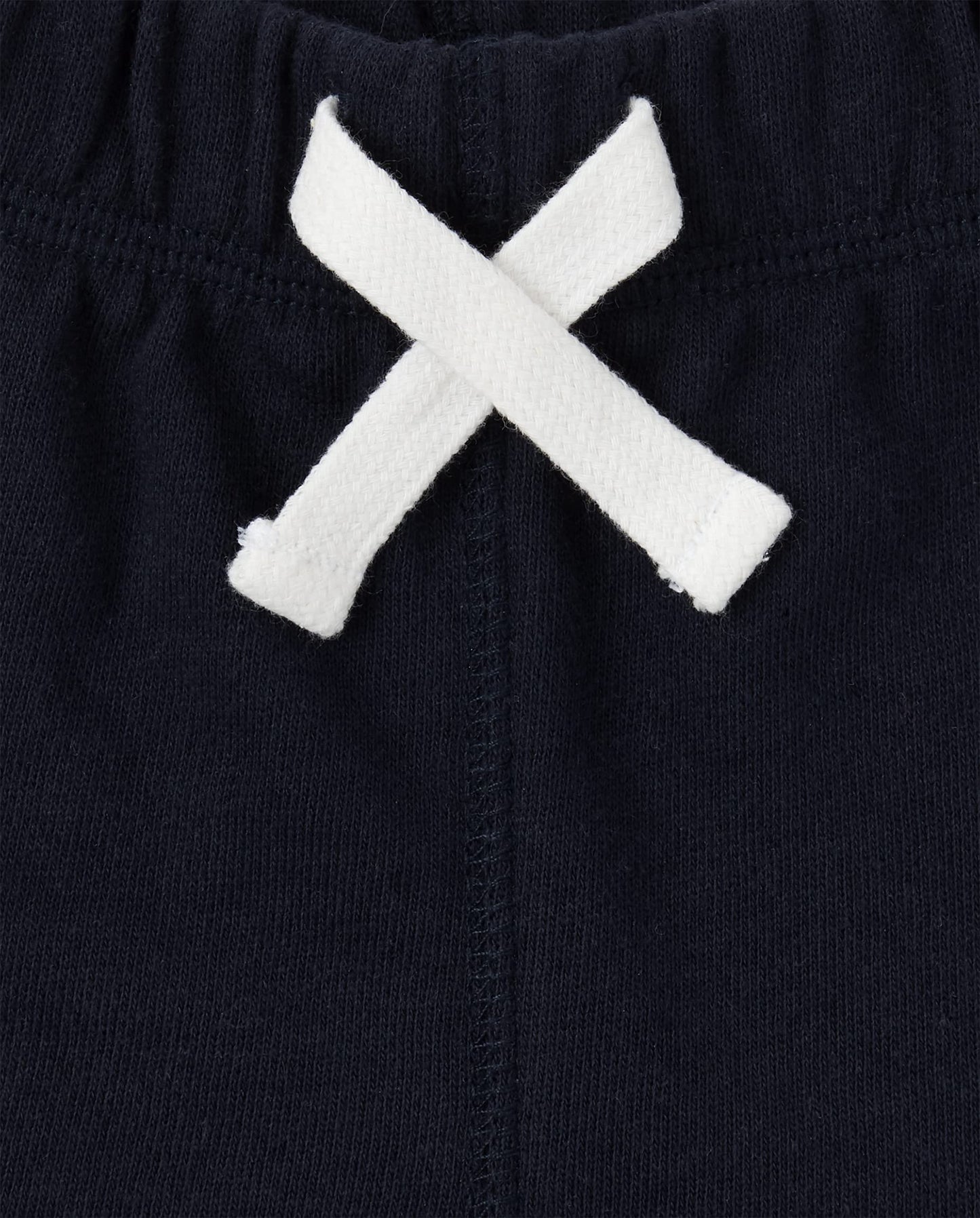 The Children'S Place Baby Boys And Toddler Boys French Terry Shorts, Black/Smoke Gray/New Navy, 2T