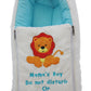 Amardeep Blue Color Baby Quilt/Sleeping Bag Cum Baby Carry Bag 64 * 41 Cms