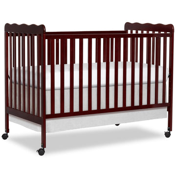 Dream On Me Carson Classic 3-In-1 Convertible Crib In Espresso, GreenGuard Gold & JPMA Certified Baby Crib, Comes With Locking W