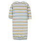 Gerber Unisex Baby Boy And Girls 4-Pack Sleeper Gown Dinosaur Blue 0-6 Months
