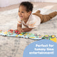 Lamaze John Deere Farm to Table Journey Soft Baby Book - High Contrast Sensory Toys for Early Development - Sensory Tummy Time T