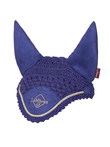 Lemieux Hobby Horse Ear Bonnet - Ink Blue - Suitable for Ages 3+