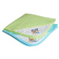 CATCUB Ultra Soft Cotton Baby Hooded Towel Combo  Pack of 2 (Blue & Green)